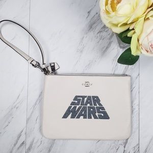 Star Wars X Coach Clutch‎ Wristlet NWT